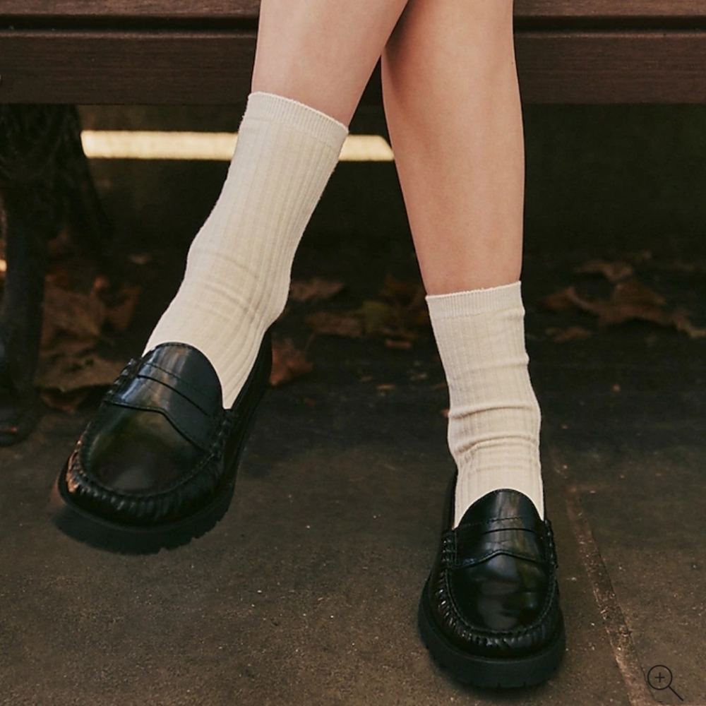J. Crew New Winona Lug-sole Penny Loafer - Italian Spazzolato Leather